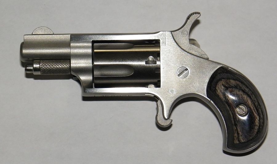 North American Arms .22 LR Black Laminated Grips 22 MiniRevolver